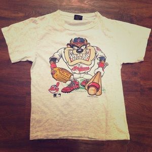 Vintage taz Indians shirt